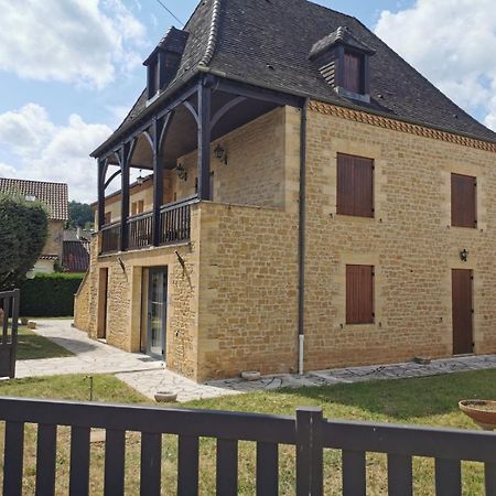Logement Spacieux Rez-De-Chaussee, Jardin, Stationnement Devant, A 5 Minutes A Pied Du Centre De Sarlat Villa Bagian luar foto